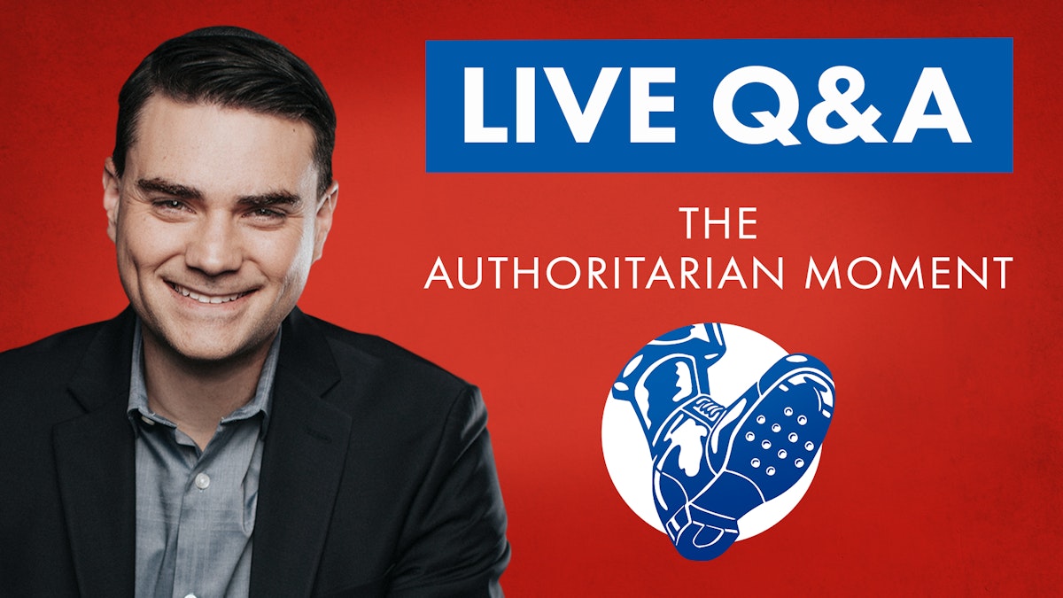 Ben Shapiro Book Signing Live Q & A The Authoritarian Moment The