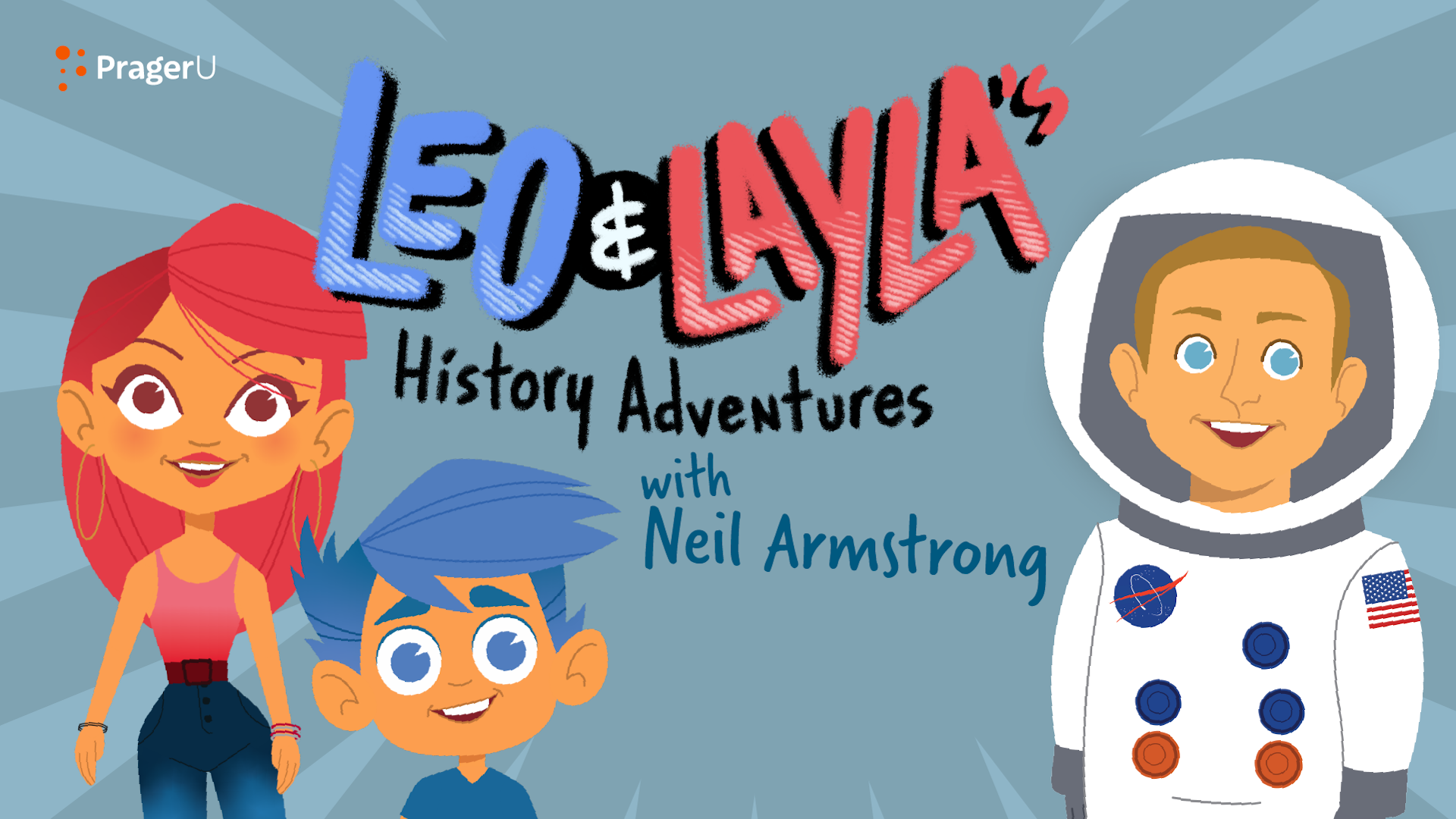 Leo & Layla's History Adventures with Neil Armstrong