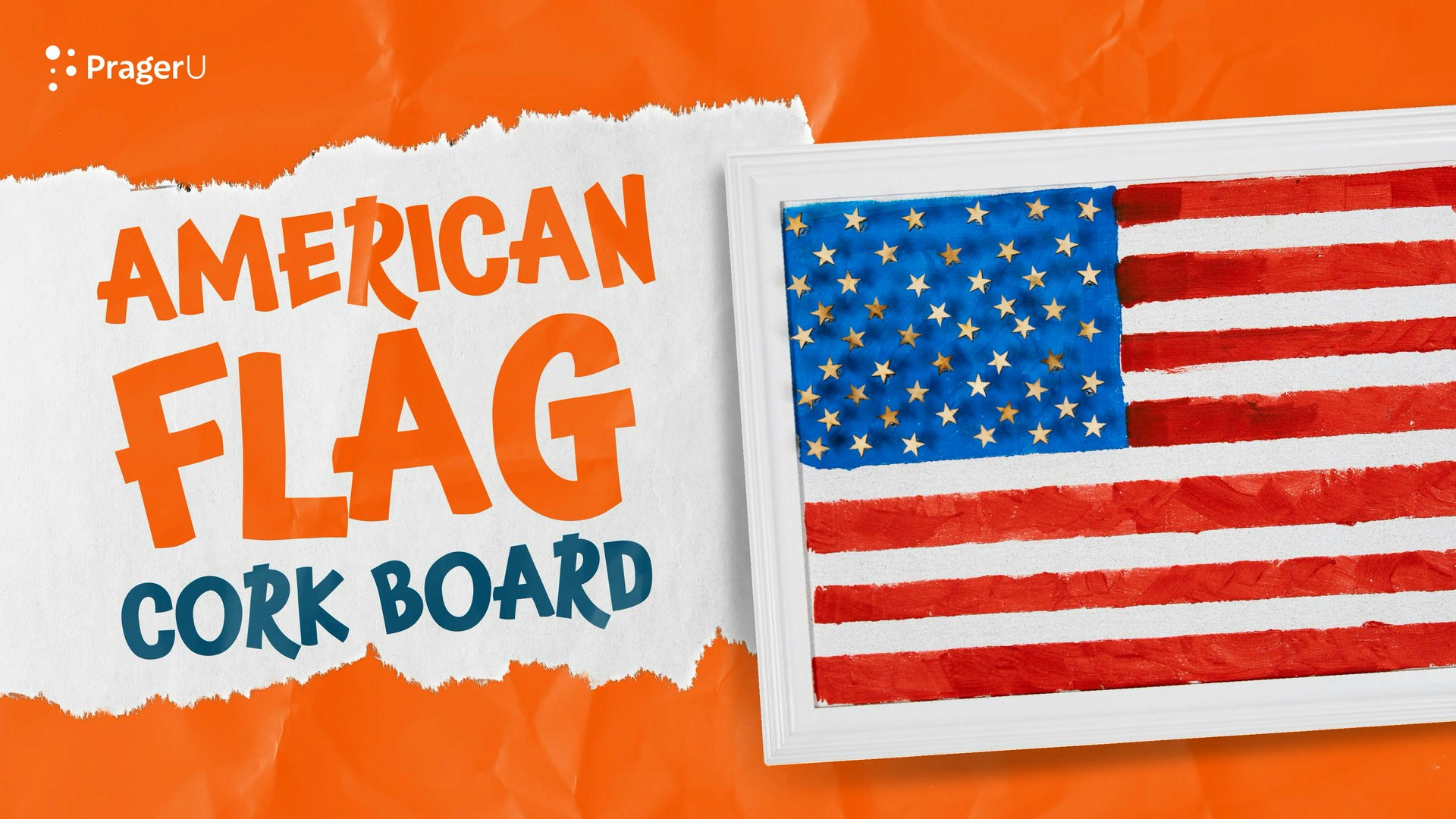 Craftory: American Flag Cork Board