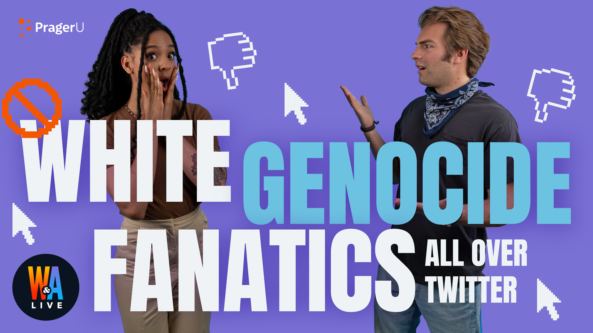 White Genocide Fanatics All over Twitter
