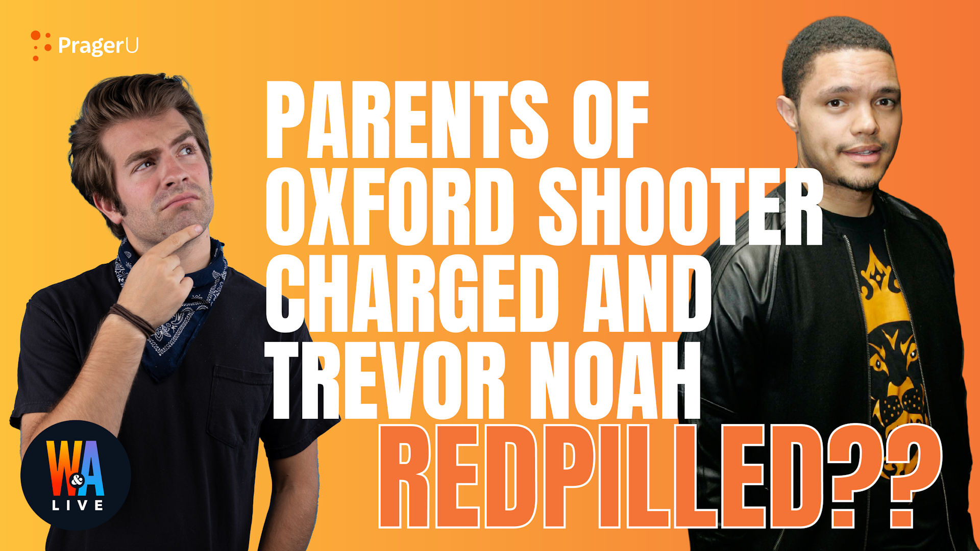 Parents of Oxford Shooter Charged and Trevor Noah Redpilled?: 12/3/21