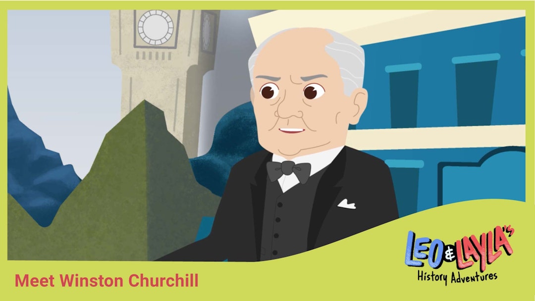 Leo & Layla's History Adventures with Winston Churchill