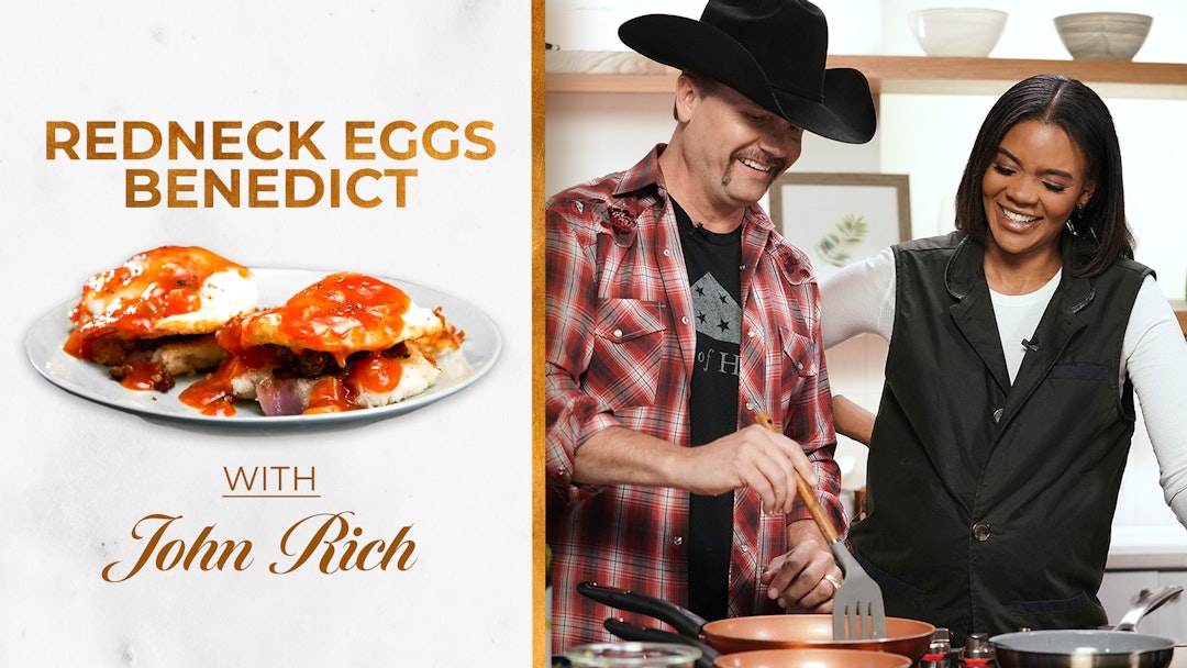 Candace & John Rich Make “Redneck Eggs Benedict”
