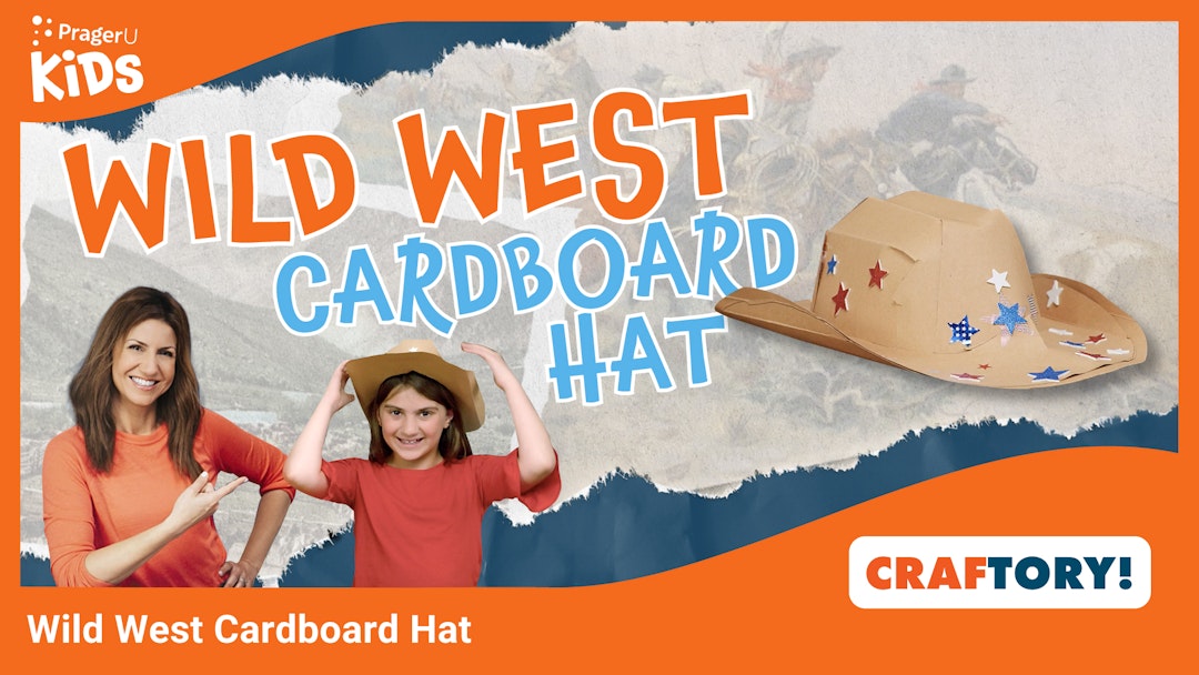 Wild West Cardboard Hat