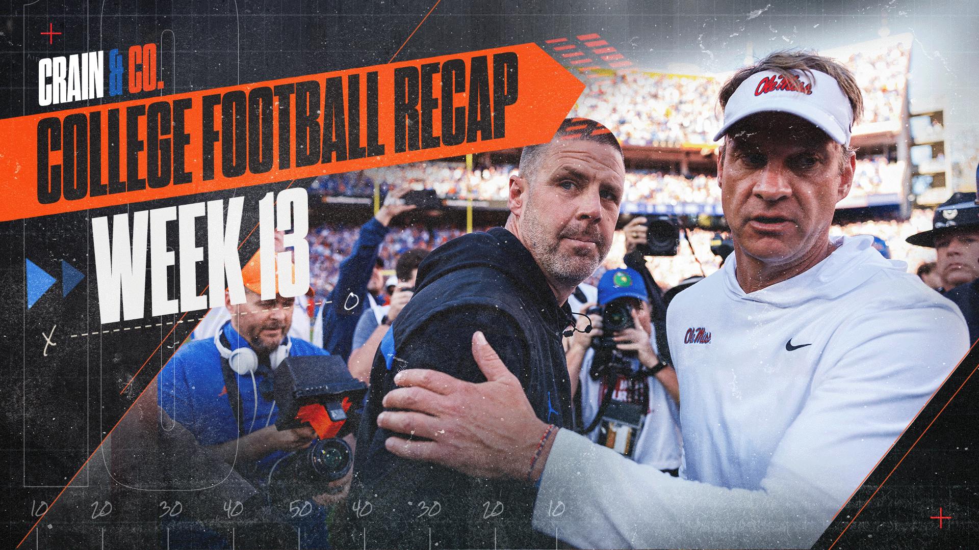 College Football Week 13 Recap | 2024