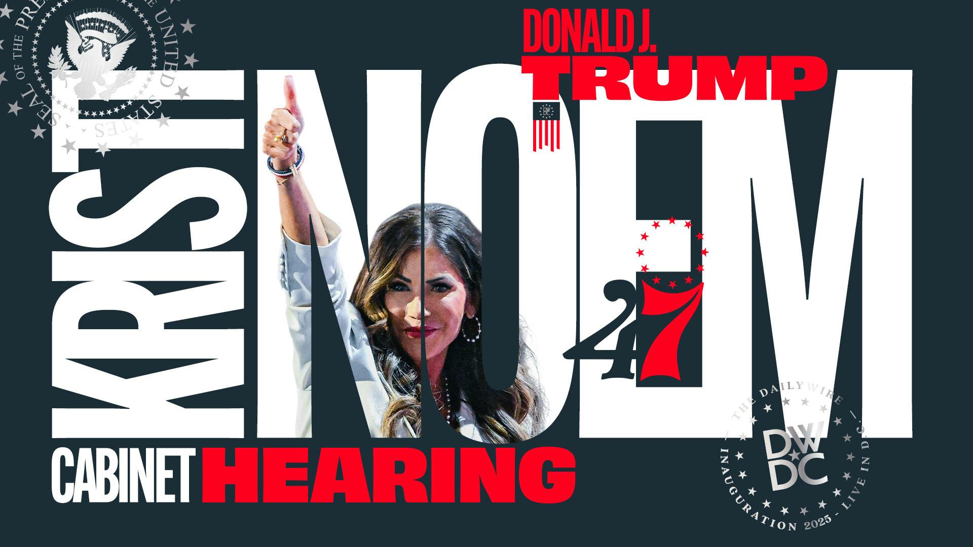 Kristi Noem: Confirmation Hearing