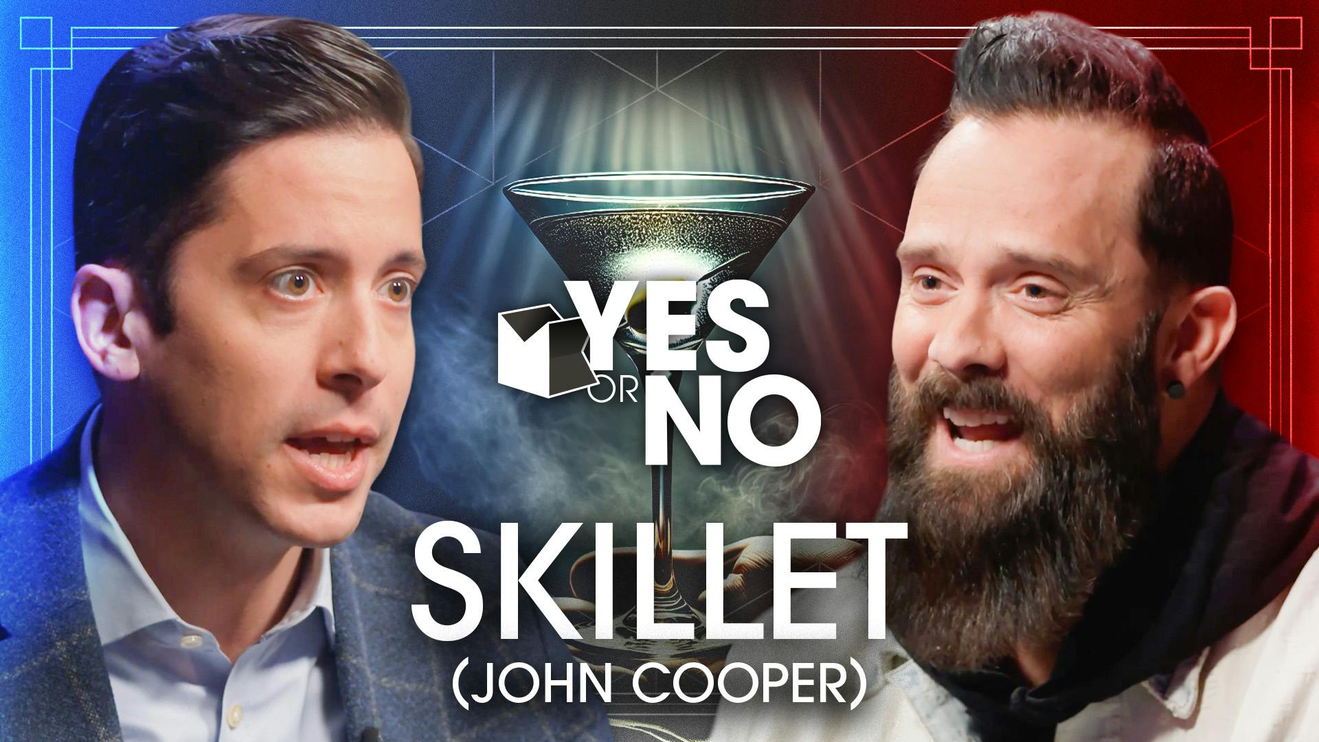 Real Answers and Real Drinks: SKILLET (John Cooper) | YES or NO