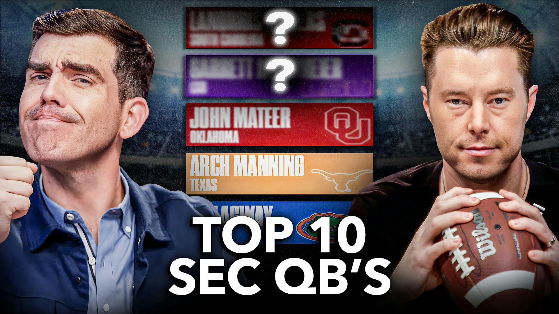 Ranking The Top 10 SEC Quarterbacks for 2025