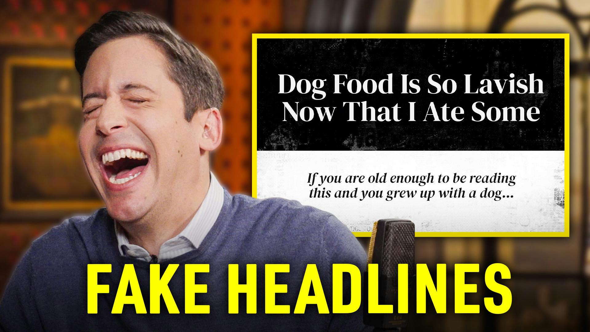 Fake Headline Friday: They Ate Dog Food? | Ep. 1759