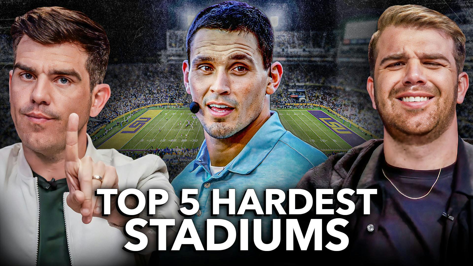 TOUGHEST College Football Stadiums To Play In w/ David Pollack