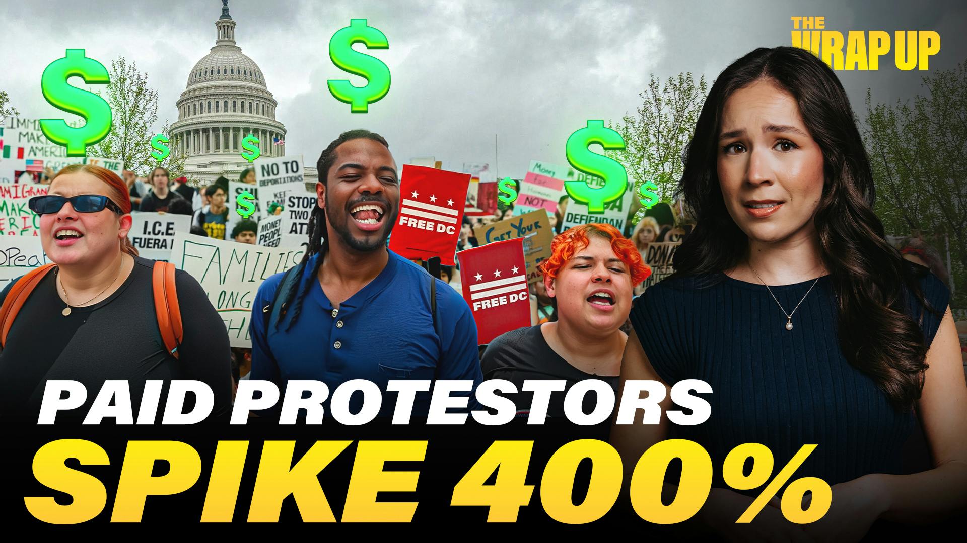 Paid Protesters Surge in D.C., Border Walls Brought Back, MS-13 Member Sues POTUS: 8/15/25