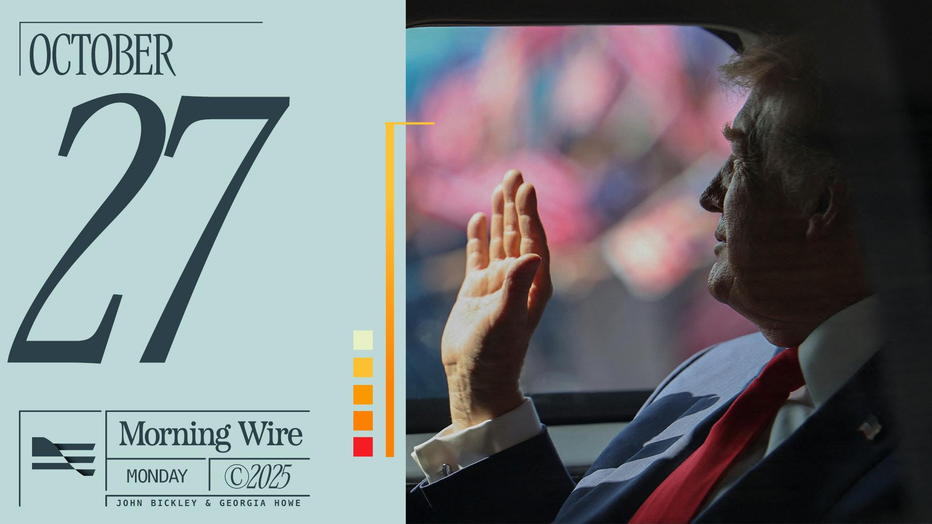 Trump's Asia Trip & Carriers To The Caribbean | 10.27.25 [Member Exclusive]