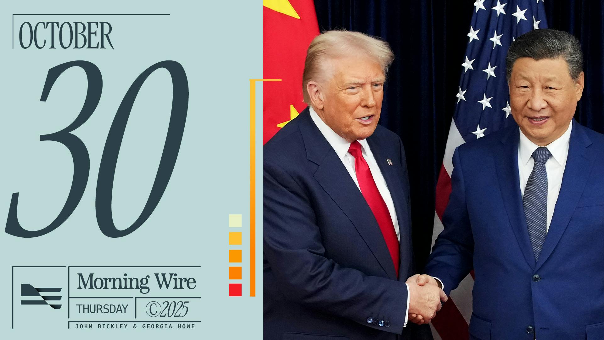 Trump’s Asia Trip Apex & Biden’s Autopen Presidency | 10.30.25