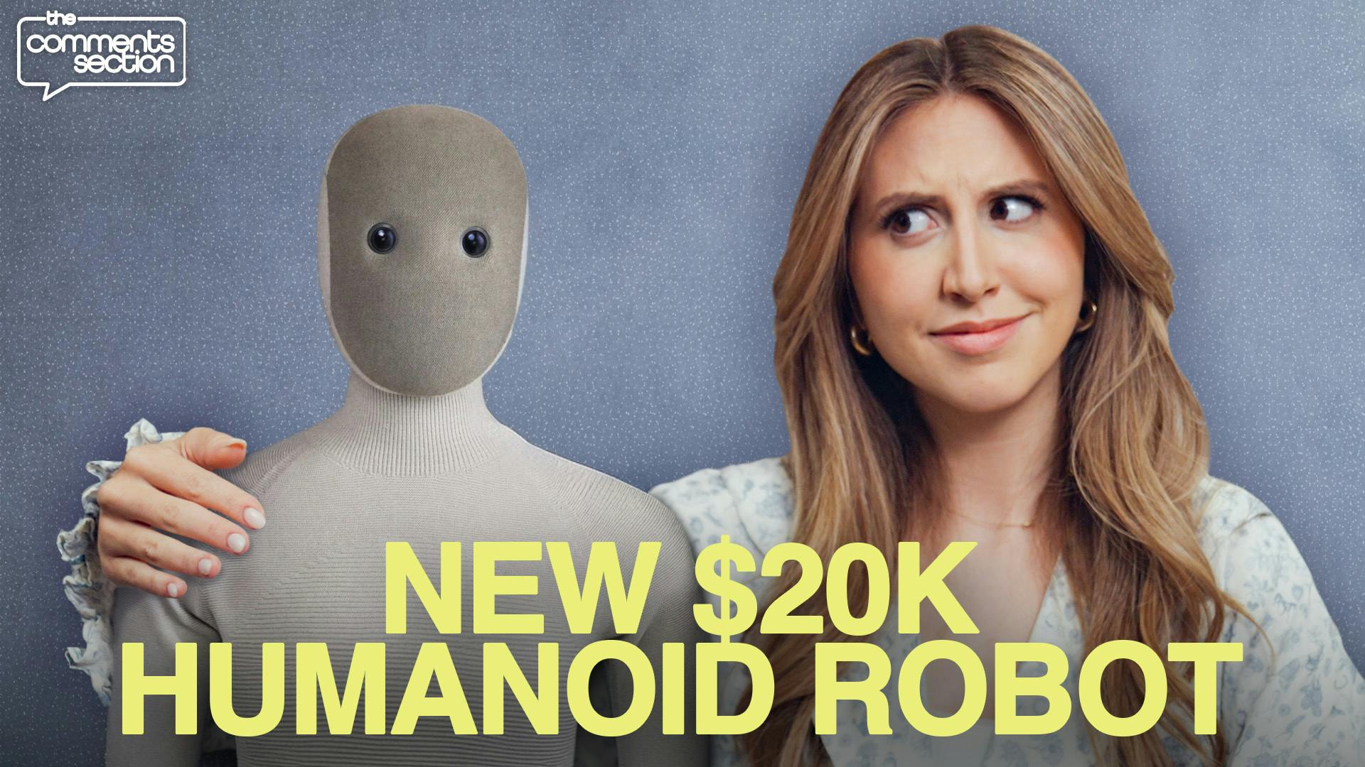 This Humanoid Robot Will Do Your Chores... And Watch Everything You Do