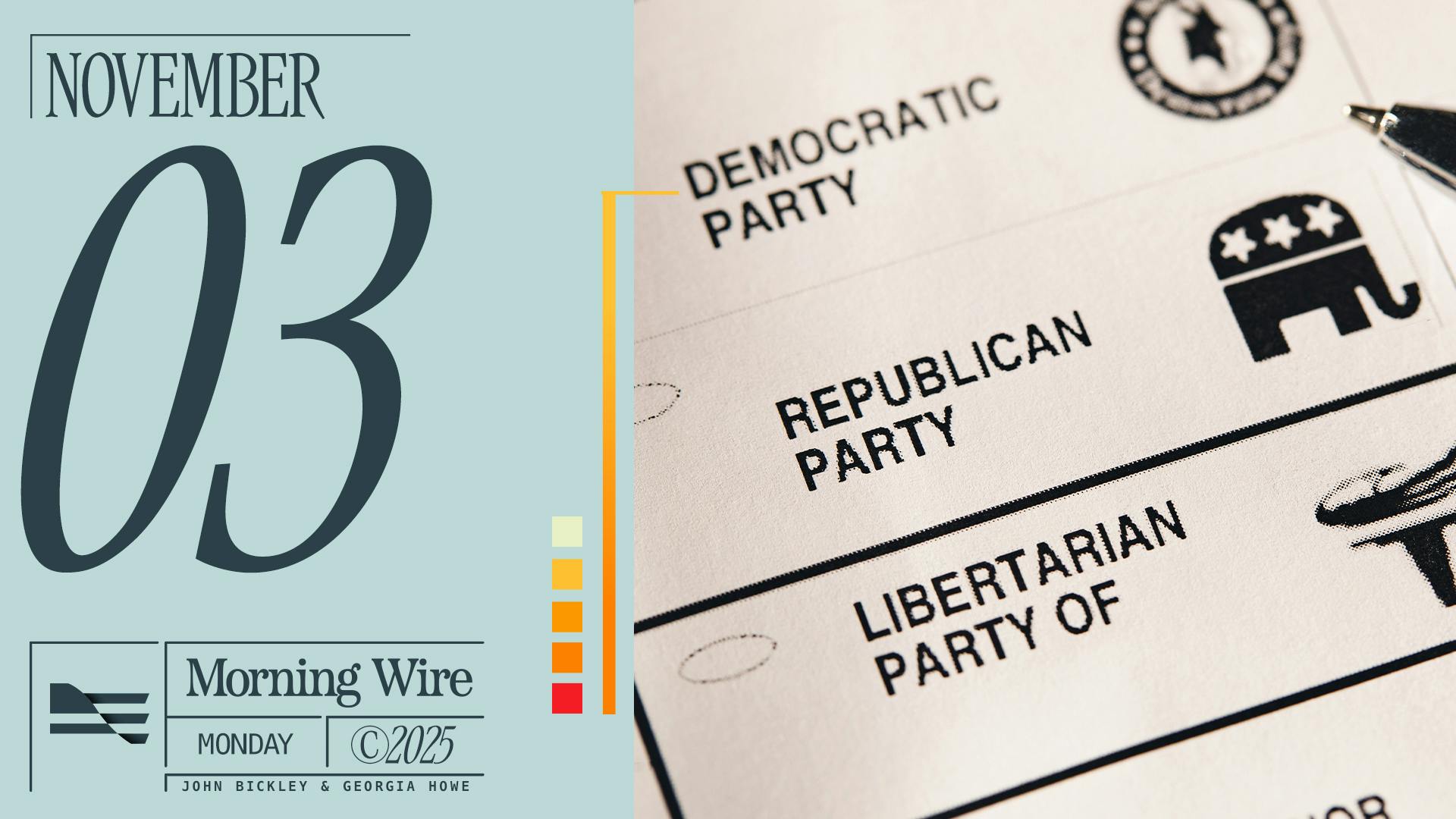 Election Week Preview & Trump Warns Nigeria | 11.3.25 [Member Exclusive]