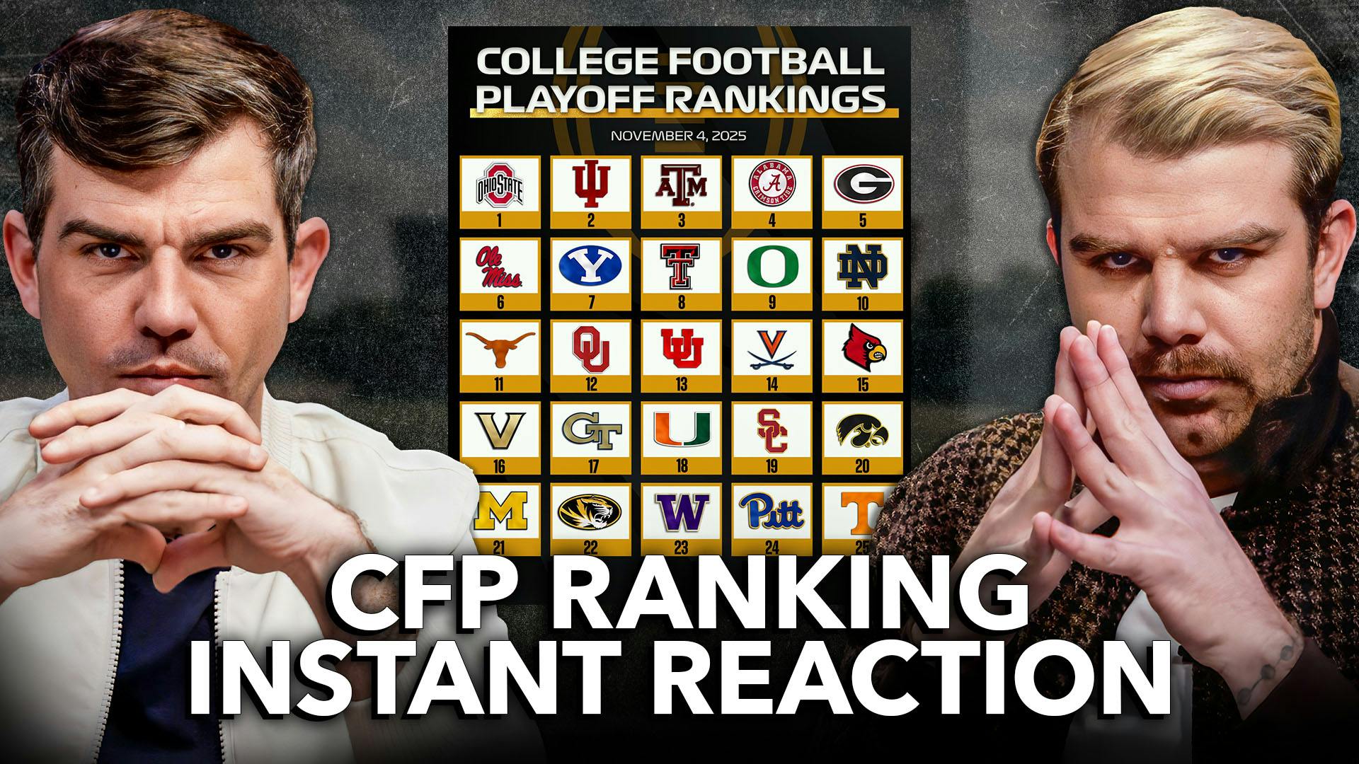 NEW College Football Playoff Ranking INSTANT REACTION | What the Committee Got Wrong