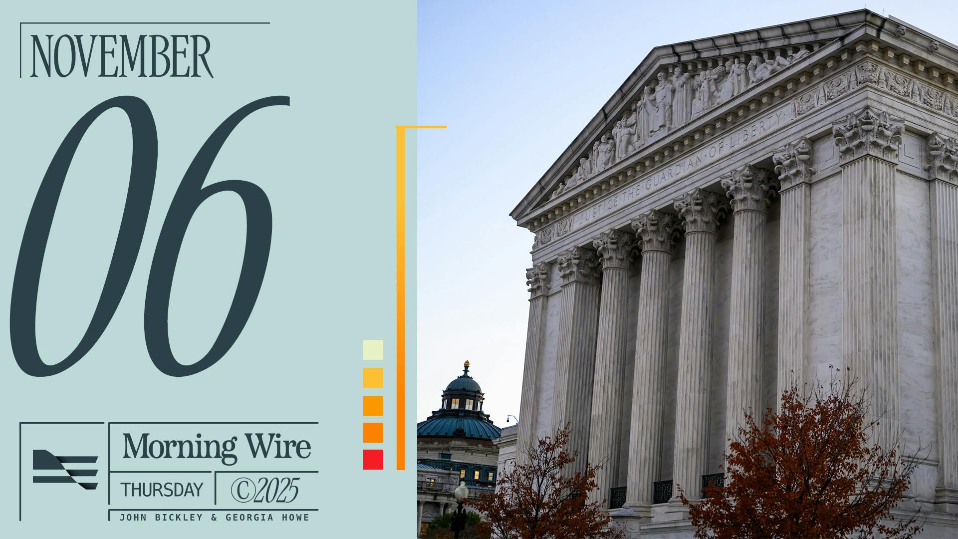 SCOTUS Weighs Tariff Authority & ICE Checks Mamdani | 11.6.25 [Member Exclusive]