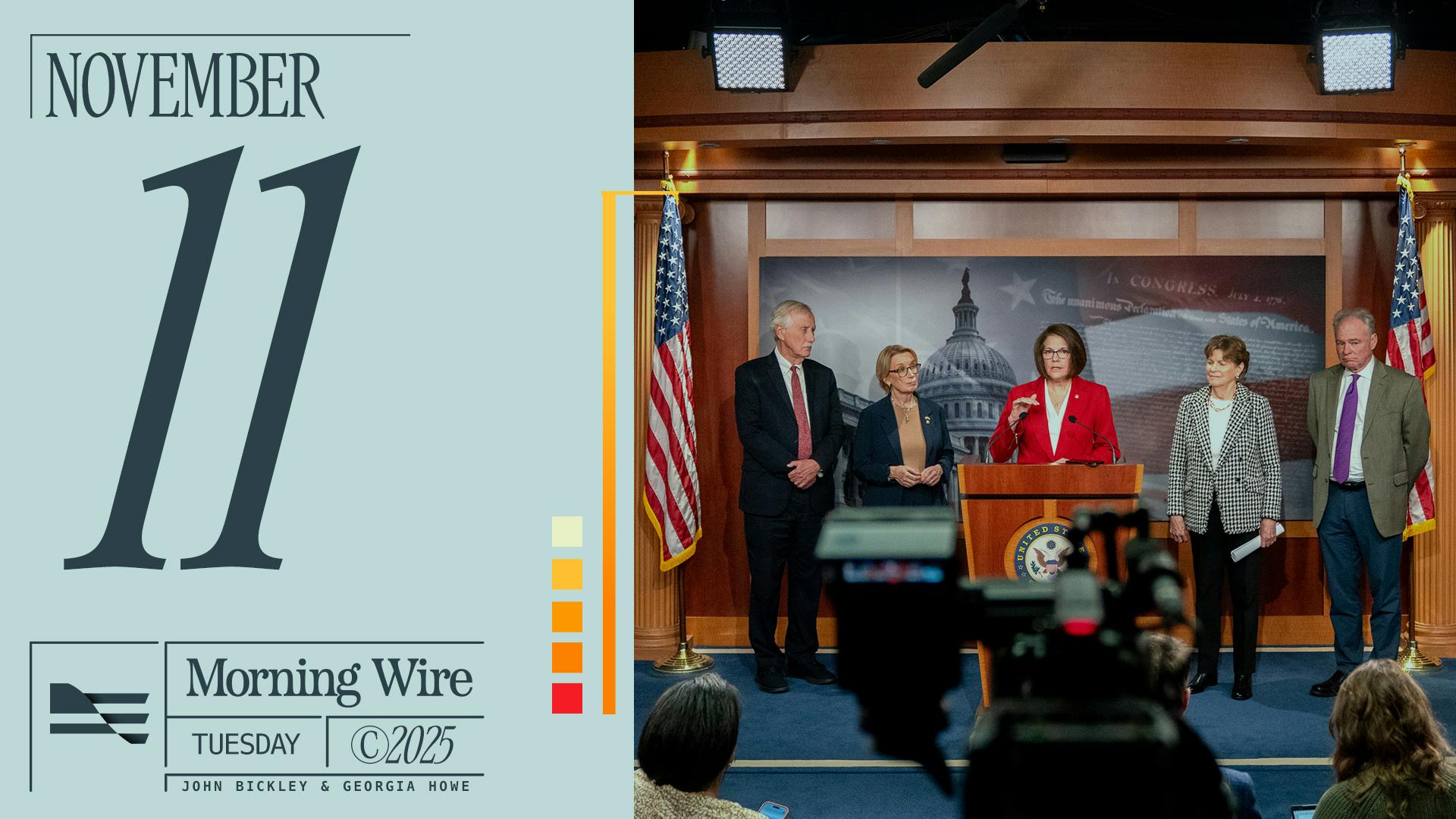 Shutdown Deal Divides Dems & Florida Probes JPMorgan | 11.11.25 [Member Exclusive]