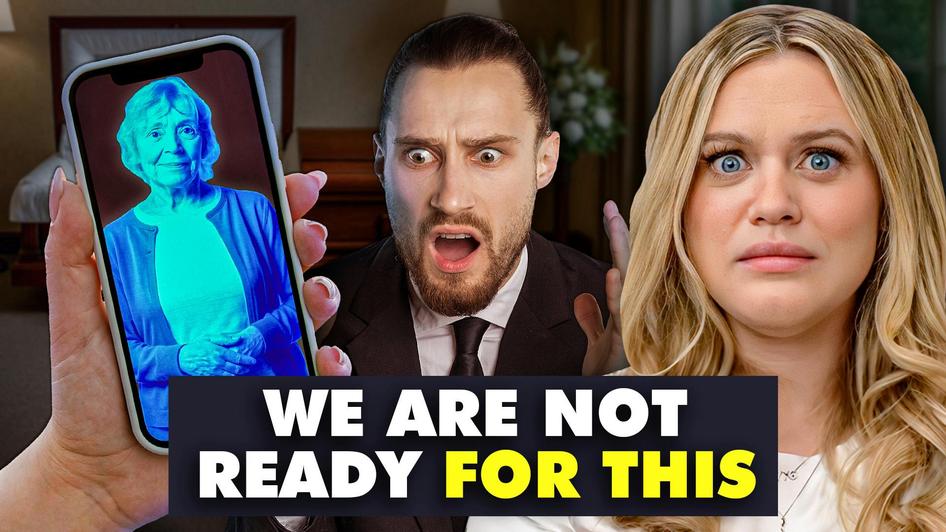 AI NECROMANCY?! The Freaky Technology That’s Bringing Loved Ones Back From The Dead | Ep. 49