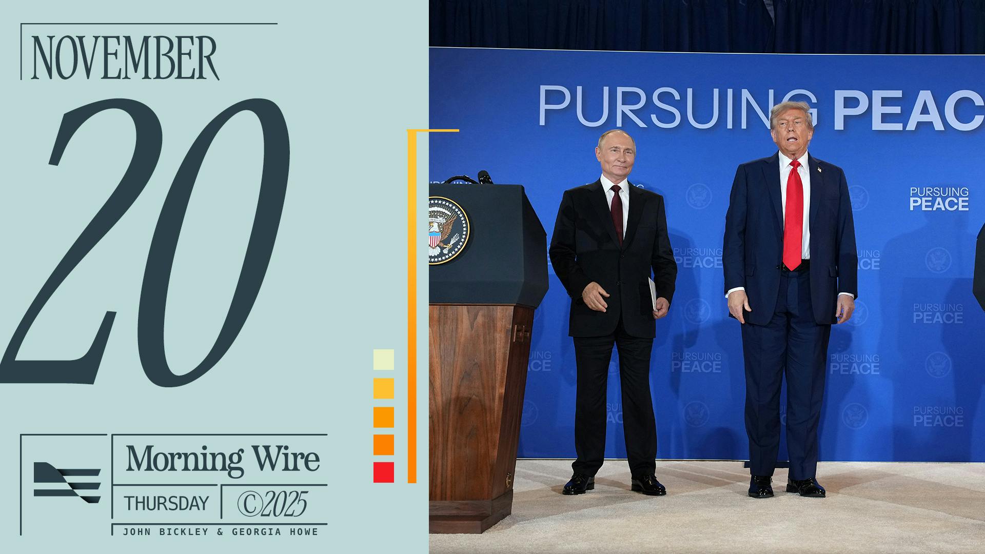 Ukraine Deal Emerges & SNAP System Shakeup | 11.20.25