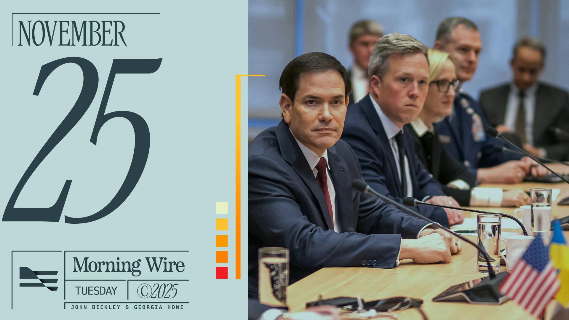 Ukraine’s New Deal & Christian Colleges Snub TPUSA? | 11.25.25