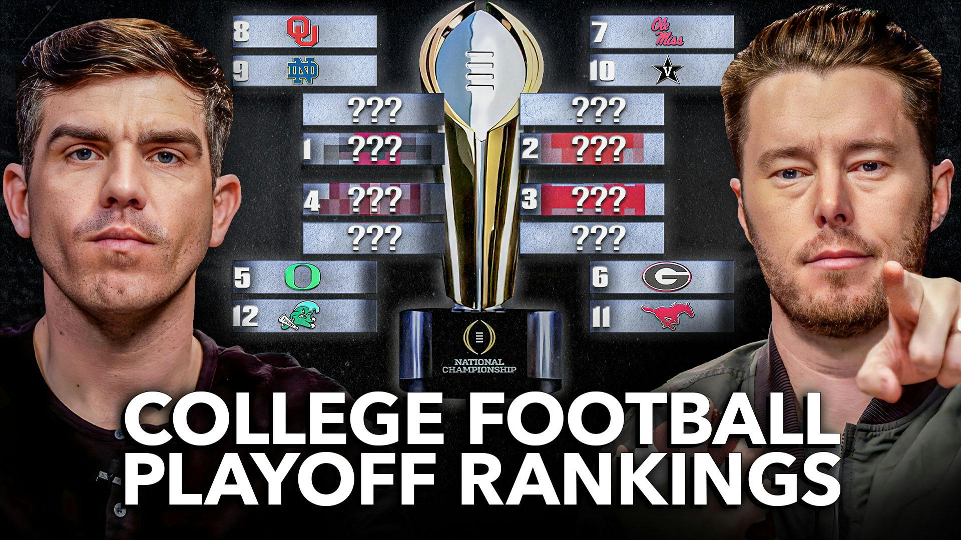 NEW College Football Playoff Rankings Week 13 | Which Teams Are Locked In?