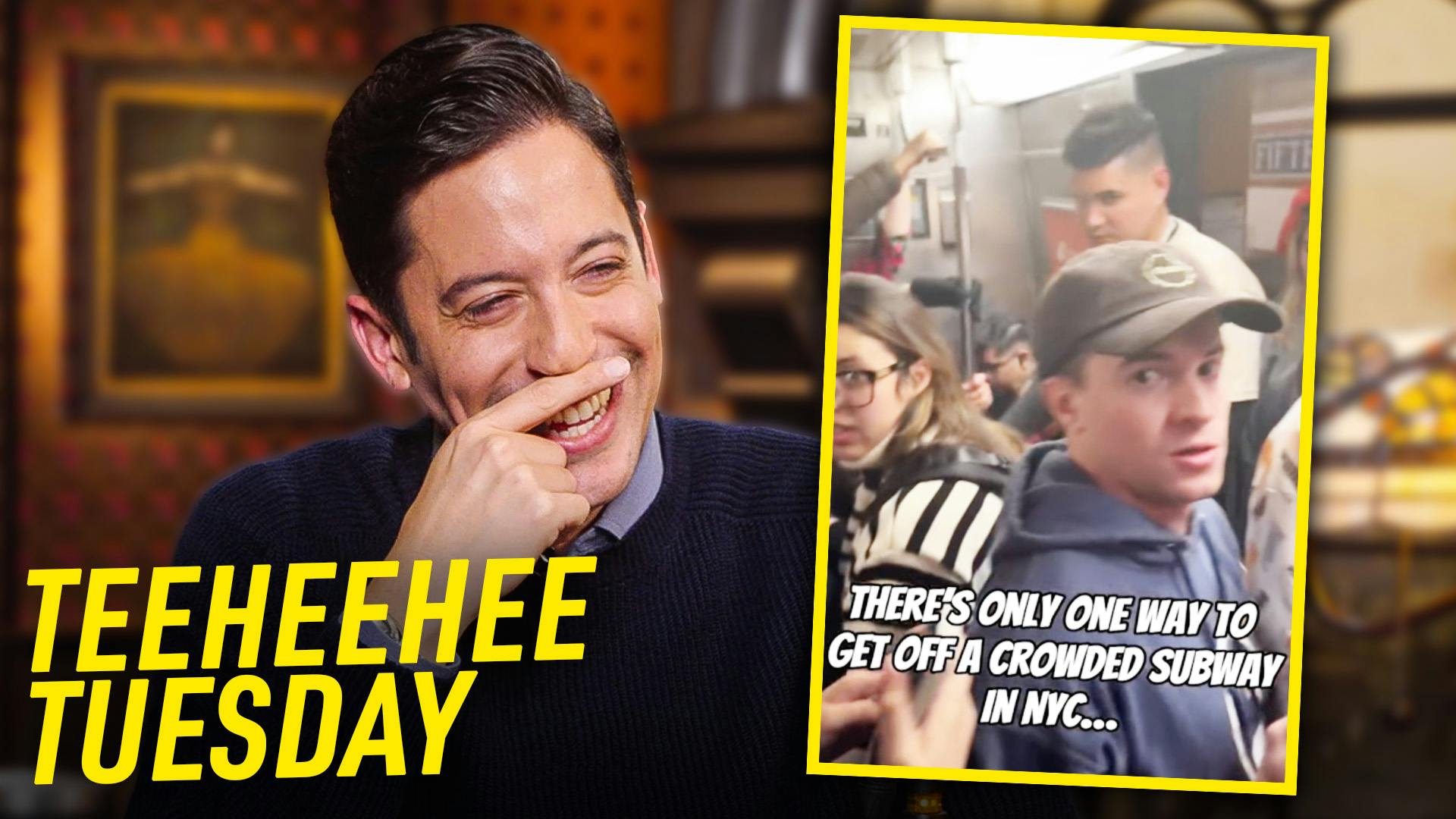 TeeHeeHee Tuesday: How To Get Off A Train | Ep. 1864