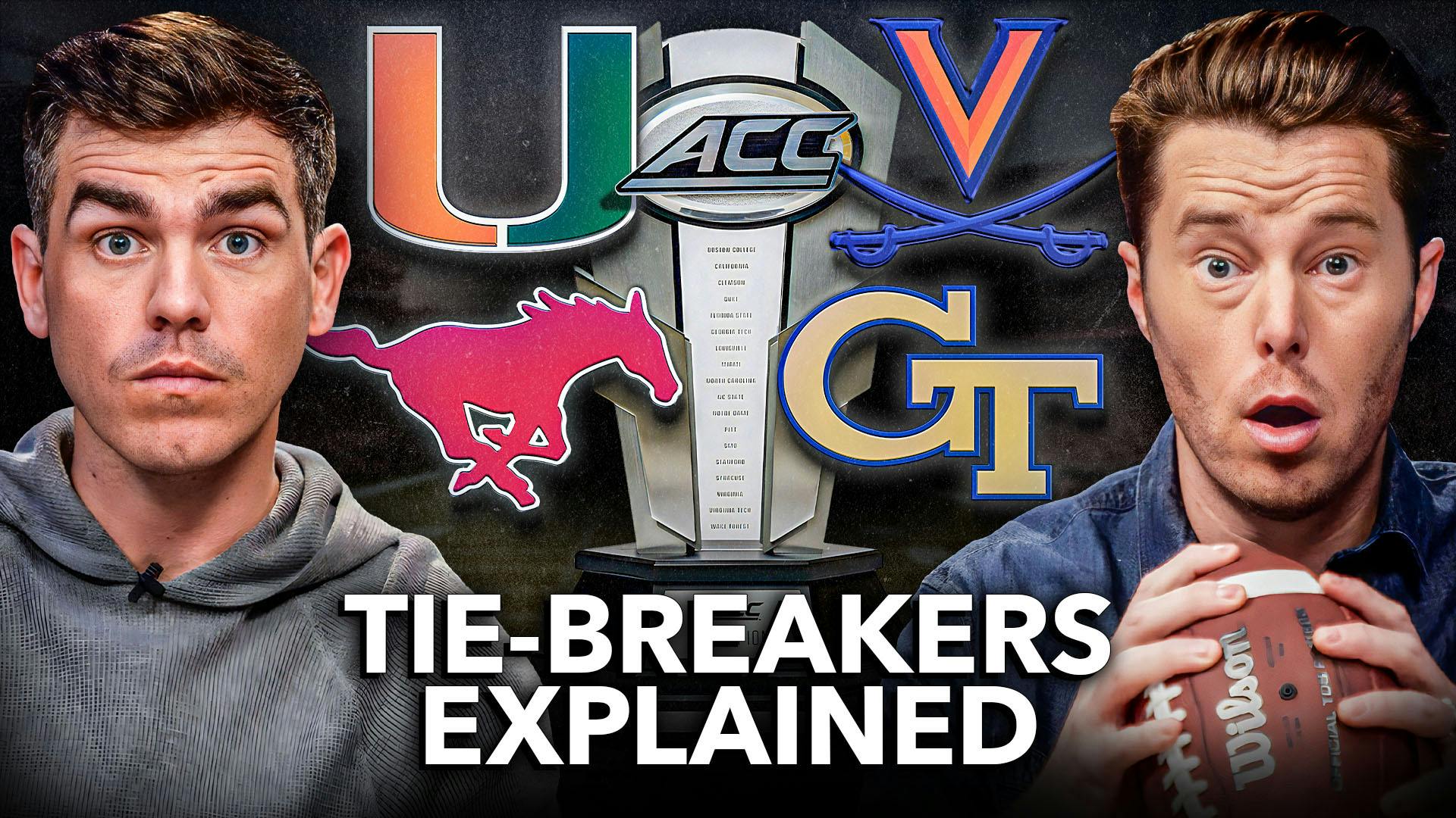 ACC Championship Game Tie-Breaker EXPLAINED | Miami, SMU, Virginia, Georgia Tech