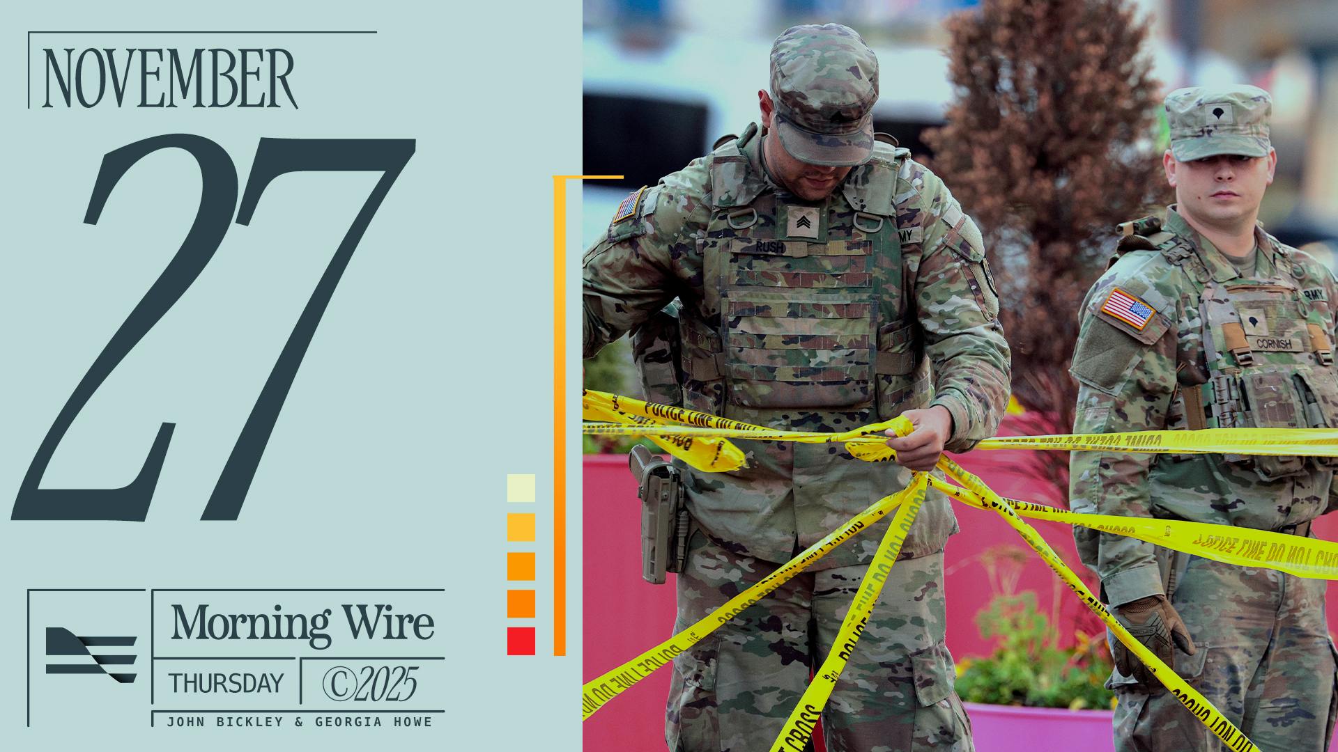 SPECIAL EDITION: National Guardsmen Shot in Suspected Terror Attack | 11.27.25 [Member Exclusive]