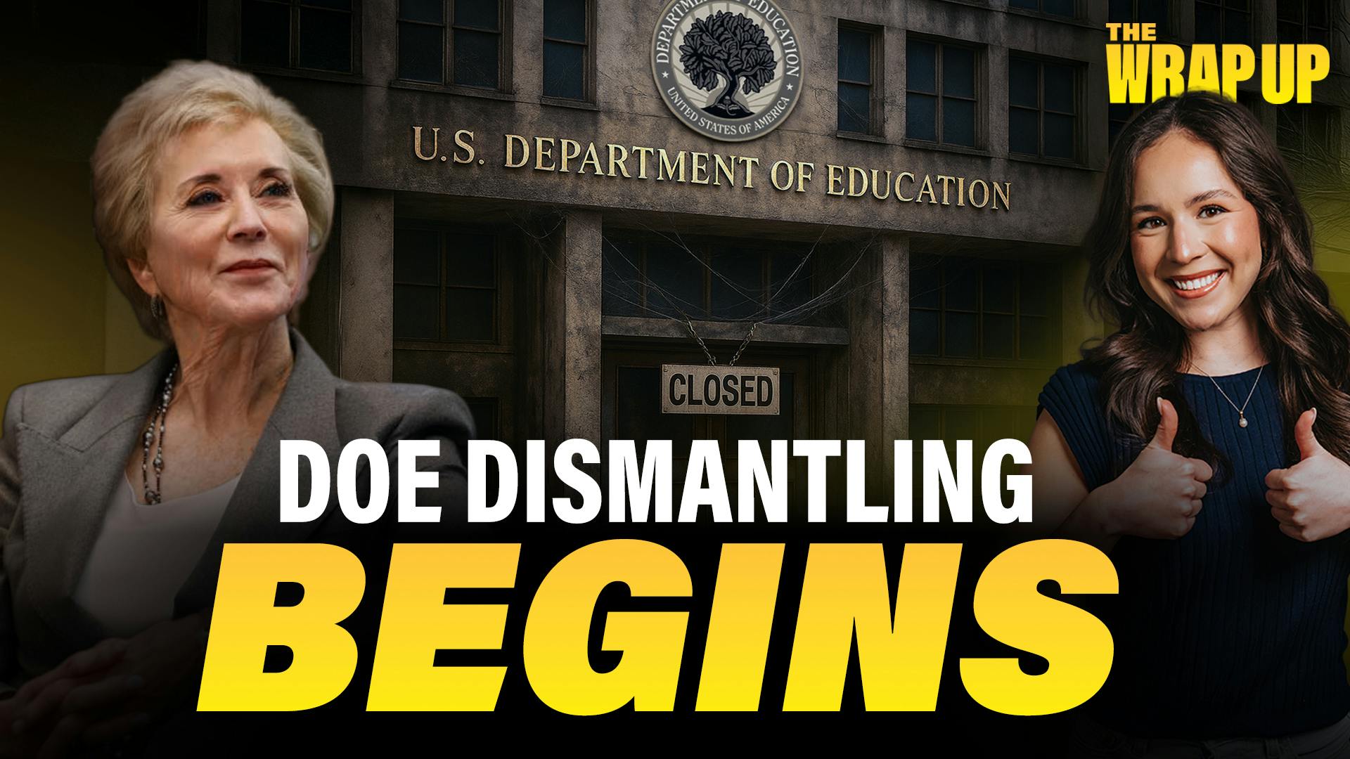 DOE Begins Dismantling, Brotherhood Infiltrates 600 Campuses, $15 Million Bounty on Ex-Olympian: 11/21/25