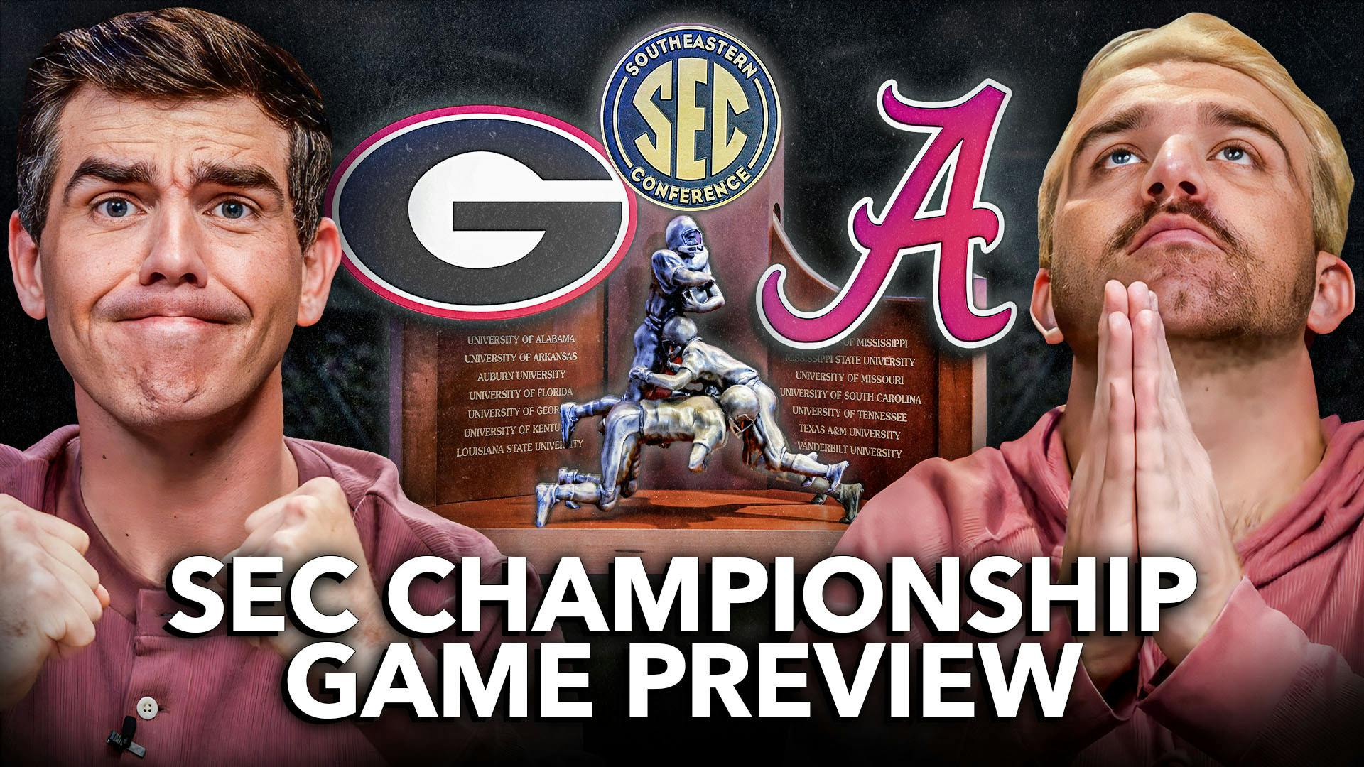 Alabama vs. Georgia SEC Championship Game Preview