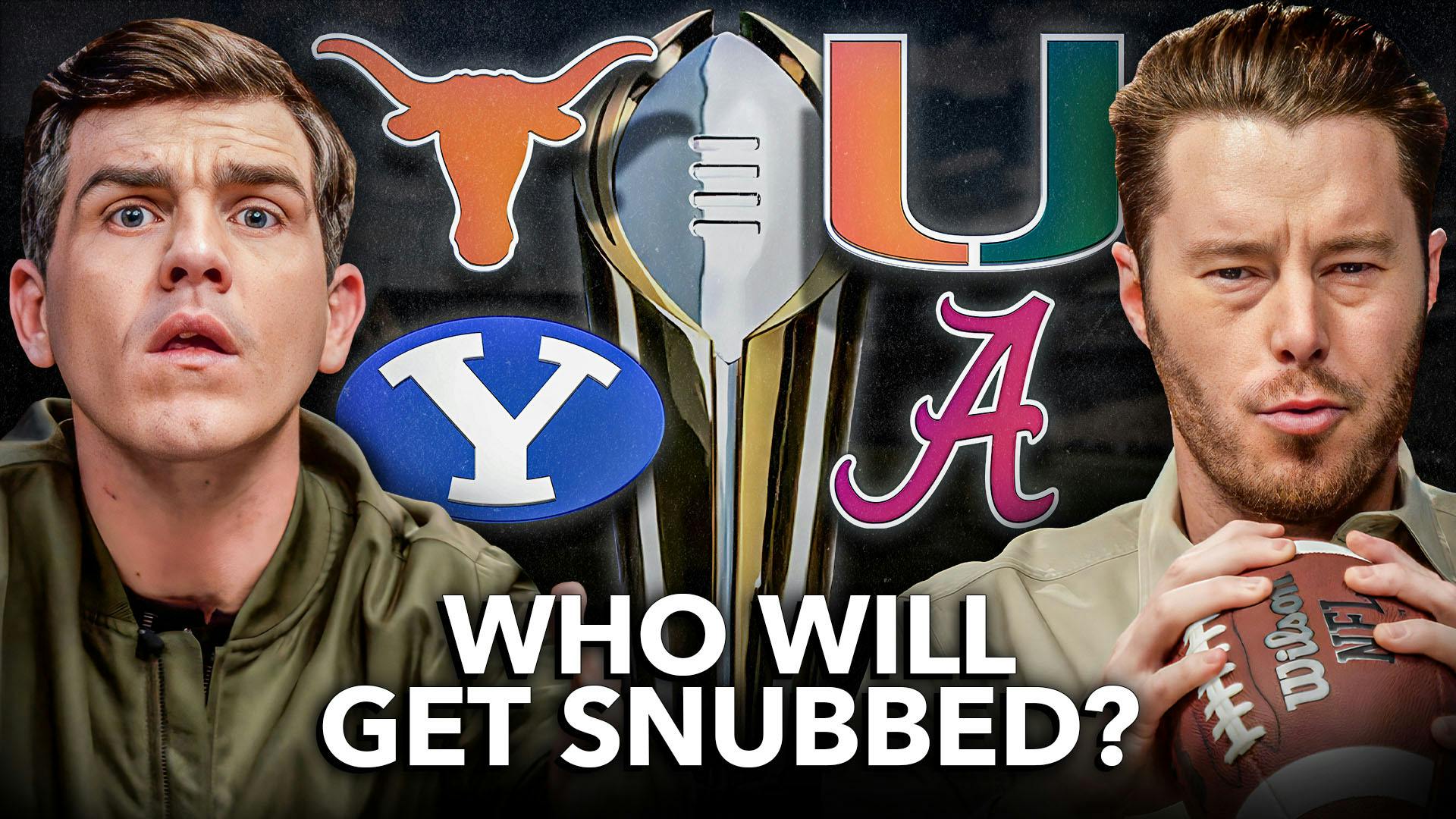 College Football Playoff BUBBLE TEAMS BREAKDOWN | Alabama, Miami, Texas, Vanderbilt, BYU