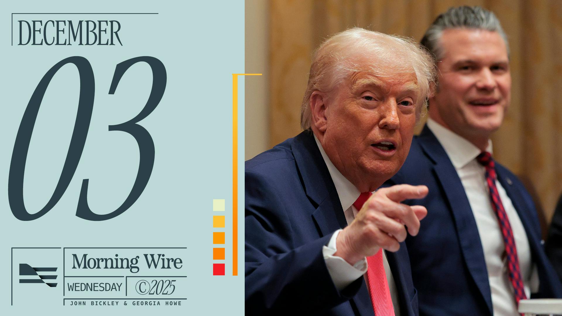 Trump Defends Hegseth & Duffy’s Minnesota Ultimatum | 12.3.25 [Member Exclusive]