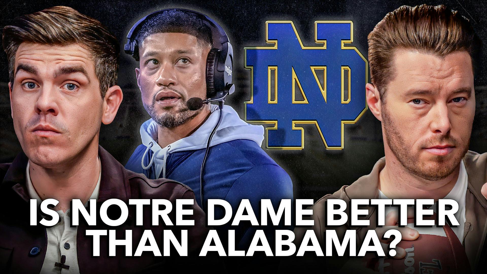 Notre Dame’s Resume BETTER Than Alabama’s?? Heated Debate w/ Irish Breakdown’s Bryan Driskell