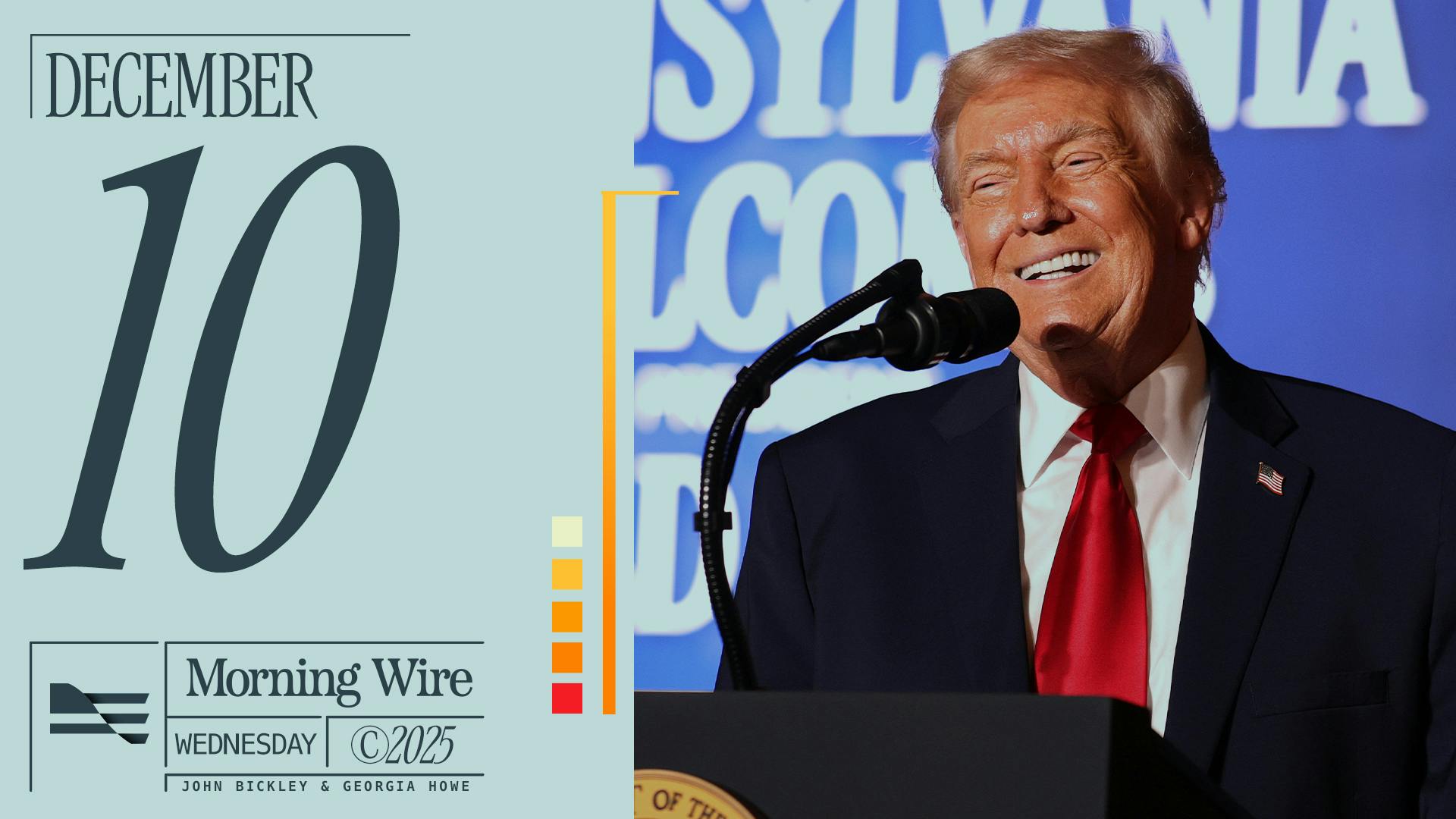 Trump Touts Affordability & Lone Star Senate Showdown | 12.10.25