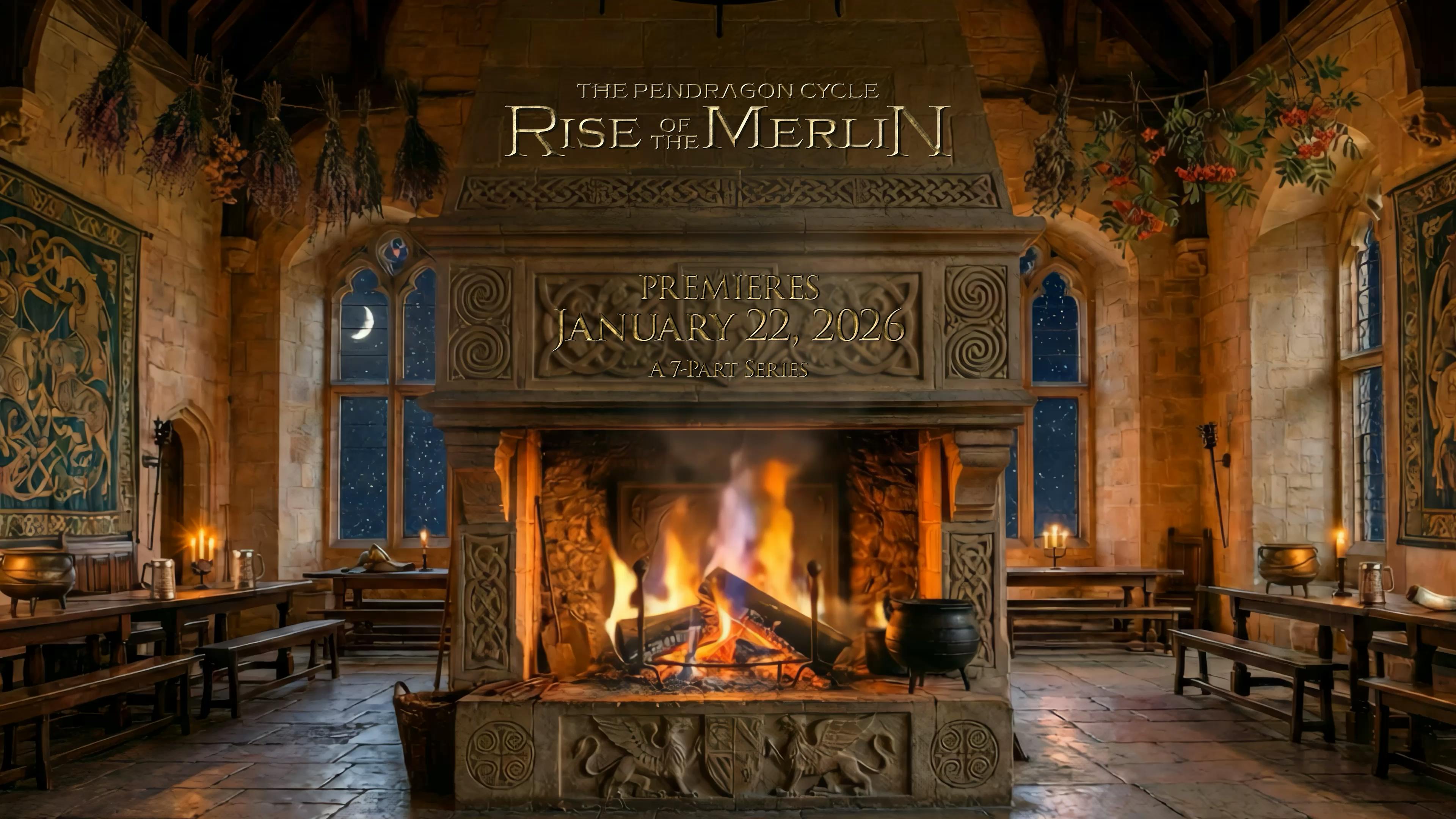 The Pendragon Cycle Yule Log Teaser