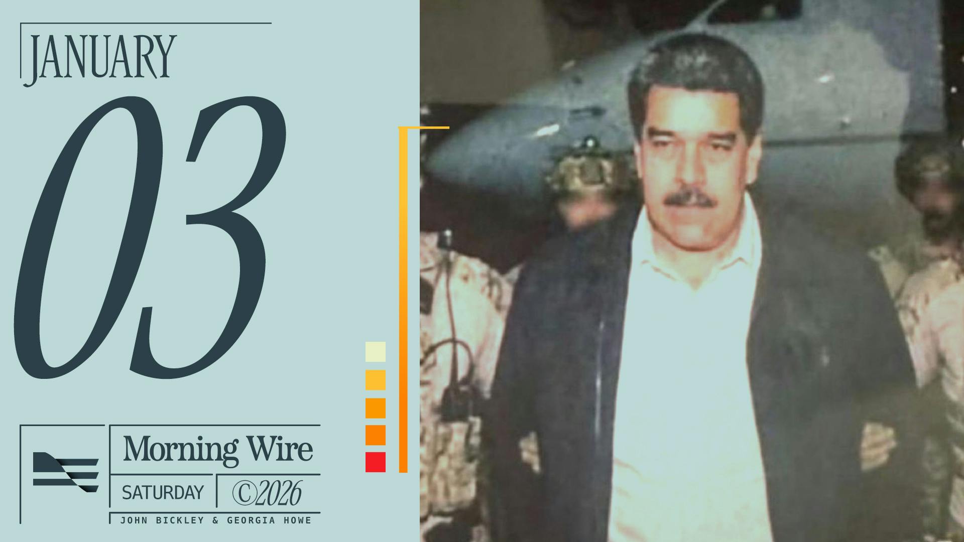 BREAKING: U.S. Captures Venezuelan Dictator Maduro | 1.3.26