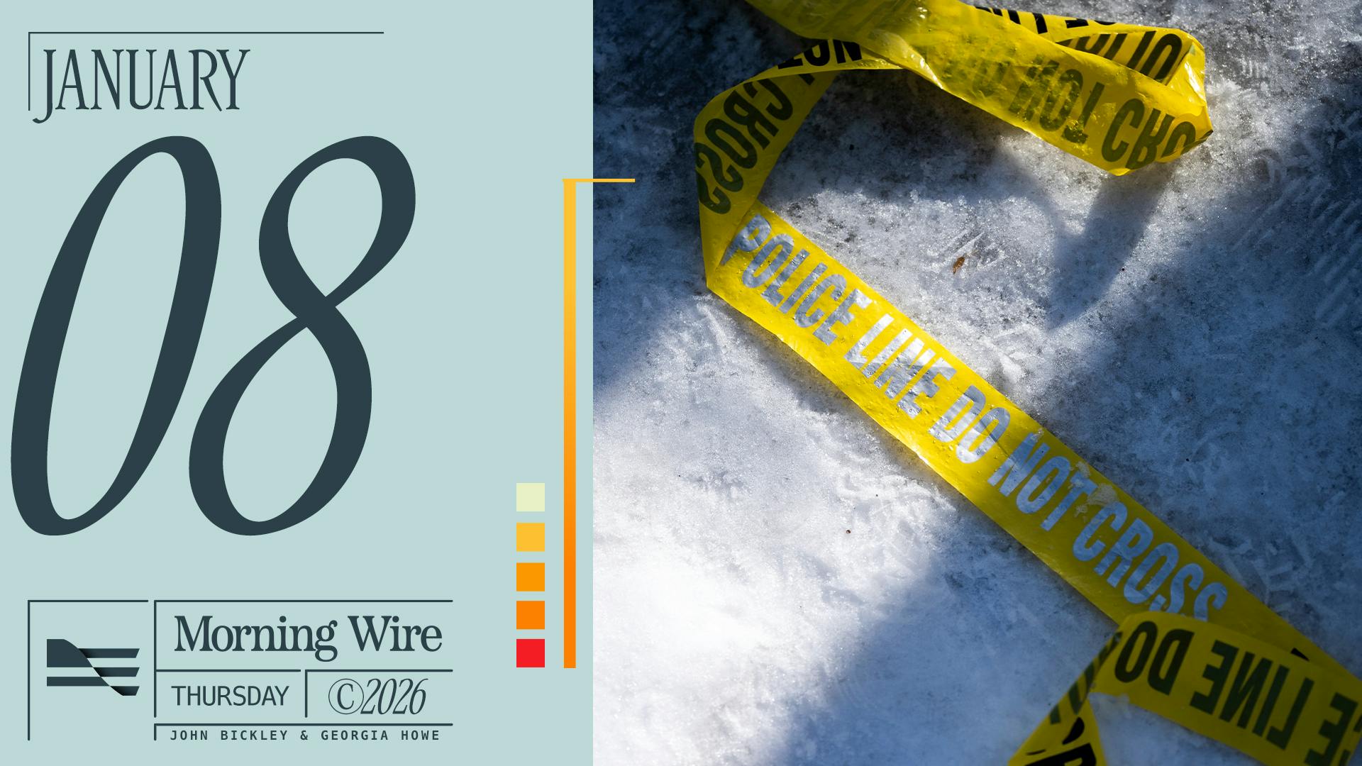 Minneapolis ICE Shooting Fallout & ‘Shadow Fleet’ Tankers Seized | 1.8.26