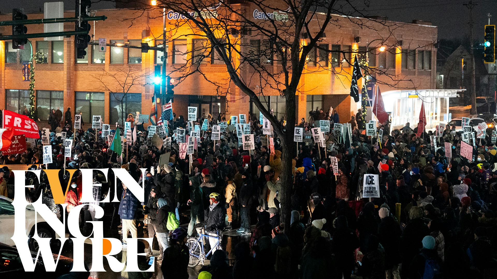 Evening Wire: Border Agent Car Attack & Weinstein To Plead Guilty? | 1.9.26