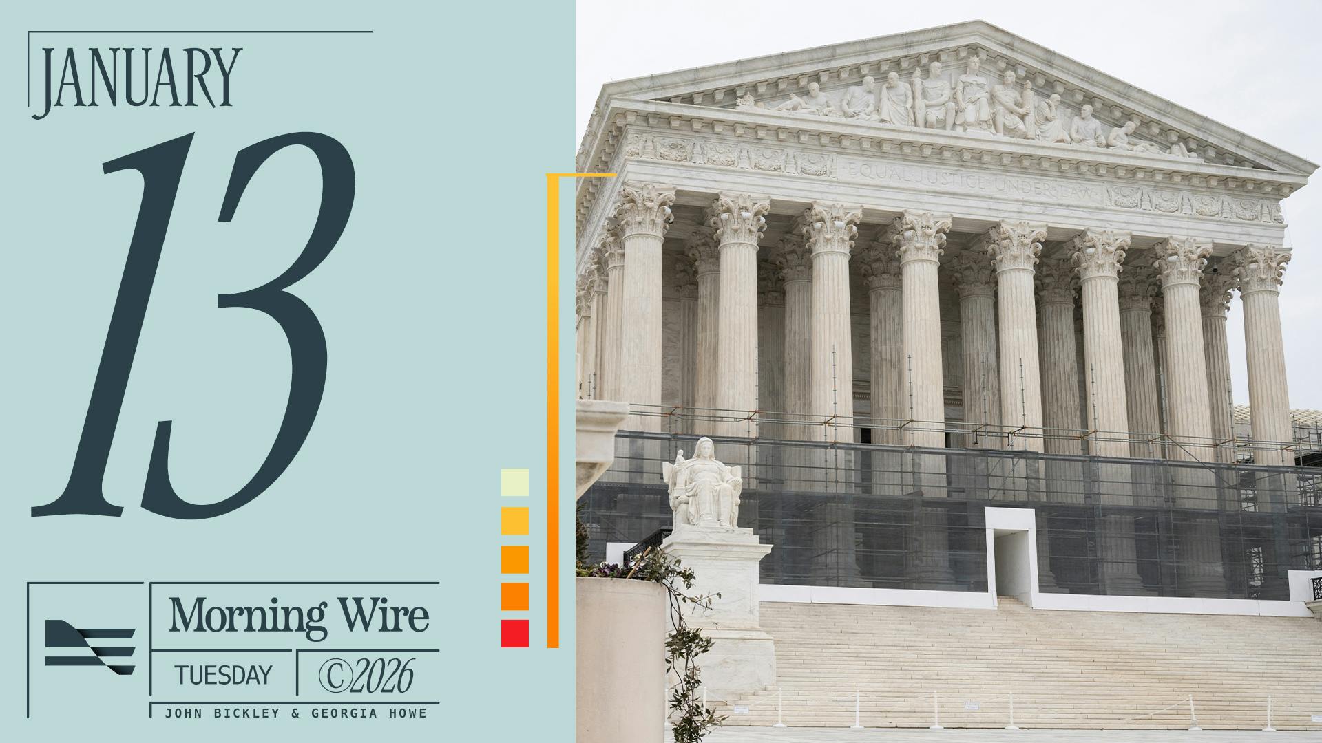 Trump’s Economy Pays Dividends & SCOTUS Weighs Women’s Sports | 1.13.26