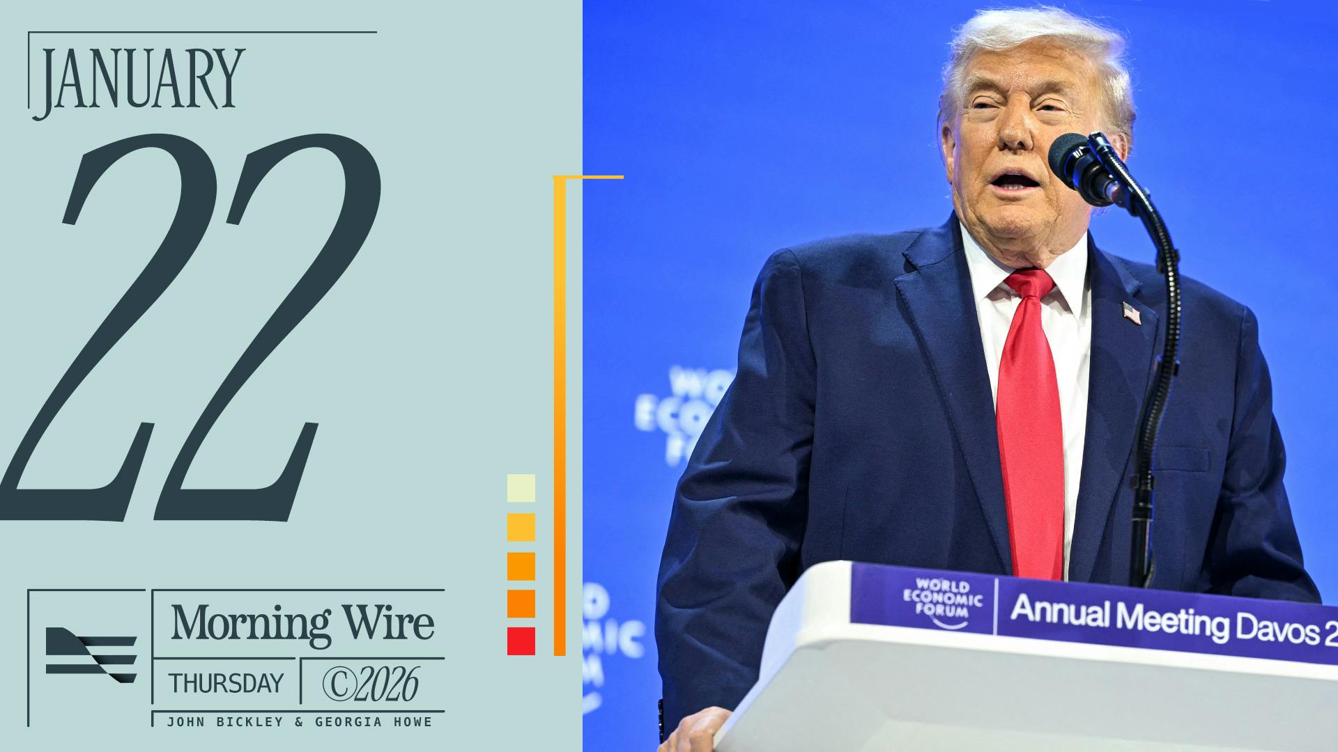 Davos Gets Trumped & Jack Smith Faces Congress | 1.22.26